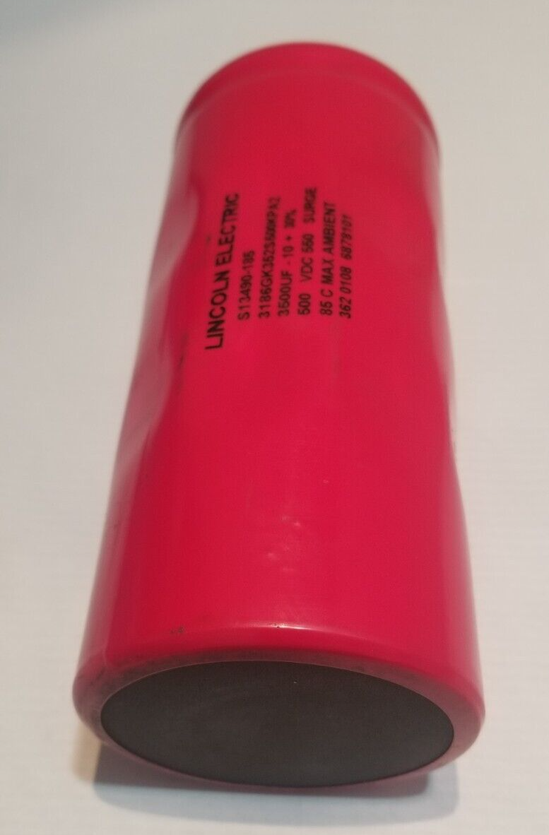 Lincoln Electric CAPACITOR S13490185 3500uF 500VDC 3186GK352S500KPA2