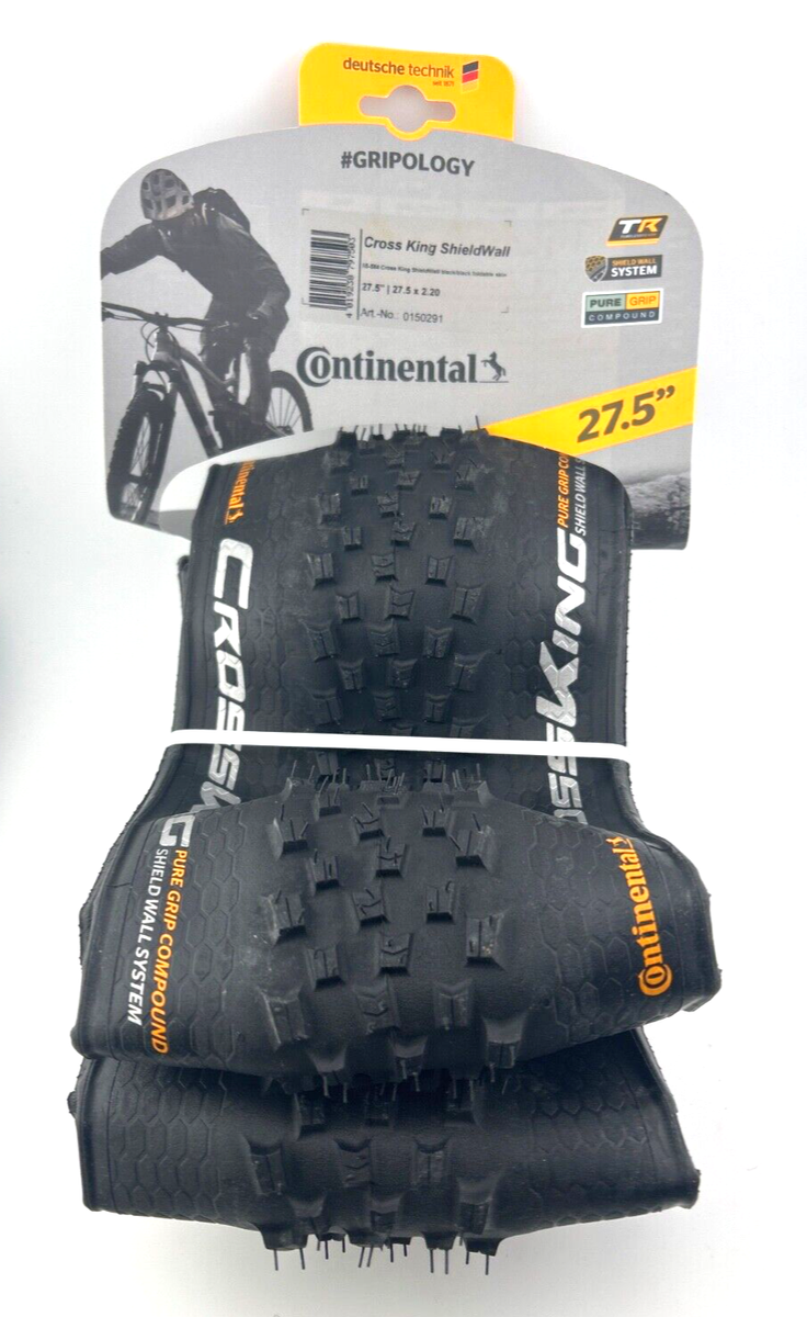 Pneu Continental X King 27.5 X 2.4 Pouces - Noir - VTT/Chemin - NEUF