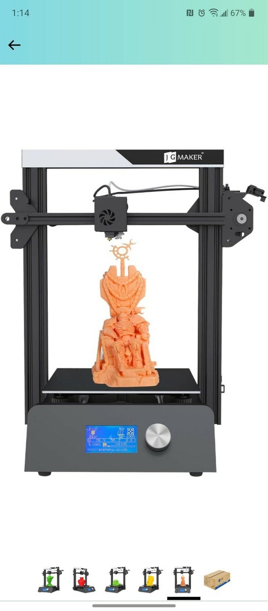 JG MAKER 3Dプリンター 本体 JG MAKER 3D Printer Magic High Accuracy Easy use DIY 3D Printer