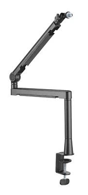 Mikrofon Halterung Ständer Aluminium Schwarz HPMIC-1AL