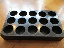 VINTAGE CHOCOLATE MOULD TRAY FROM BELGIUM