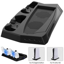 zacro ps4 vertical stand cooling fan dual charging station