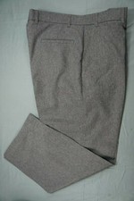 Levi's Flat Front Dacron Polyester Action Slacks. Heather Gray, Men's 38X28. EUC
