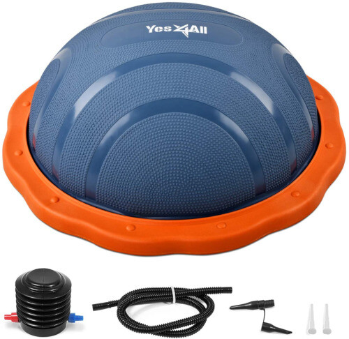 23in Balance Ball, 1600 Lbs Half Exercise Ball With Nonslip - View #3