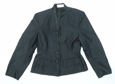 Charlotte Halton Womens Black Jacket Blazer Size 12