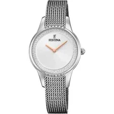 Festina Mademoiselle F204941 Womens Silver Stainless Steel Analog Dial Watch