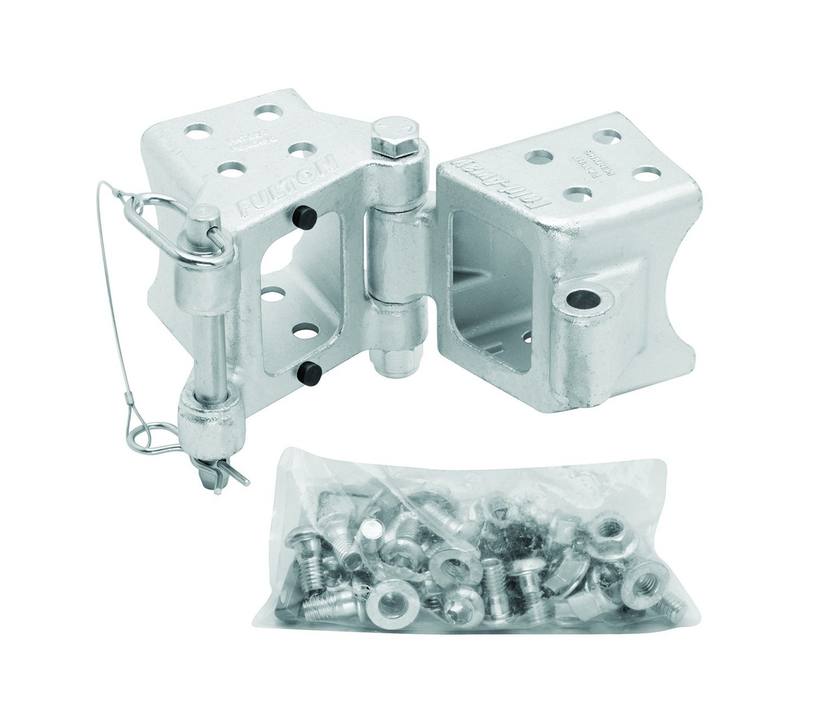 Fulton HDPB340101 Bolt On Folding Trailer Tongue Swing Away Hinge Kit