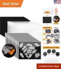 Elevate Your DIY Projects: 20 PCS Die and Magnet Storage Set with Accents