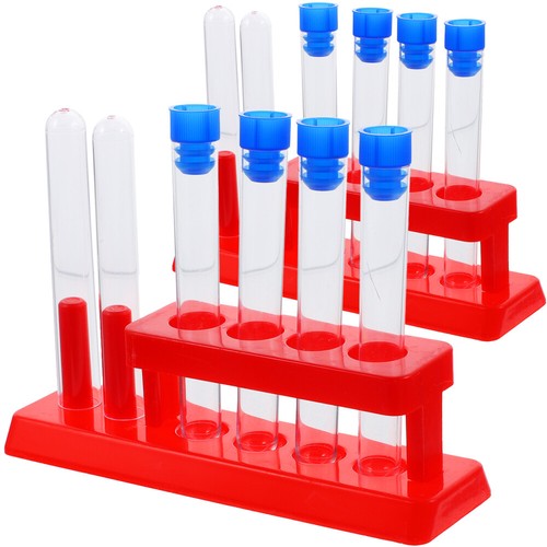Test Tube Organizer Kit Laboratory Tubes Sample Containers Manual Child