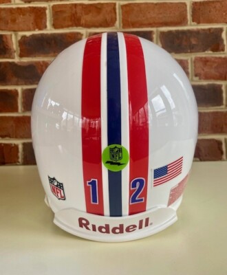 Vintage Tom Brady New England Patriots Riddell VSR4 Game