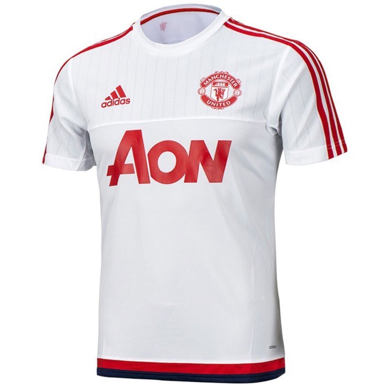 Maillot foot Manchester United Adidas XL blanc pour vos matchs entre amis ou sorties urbaines