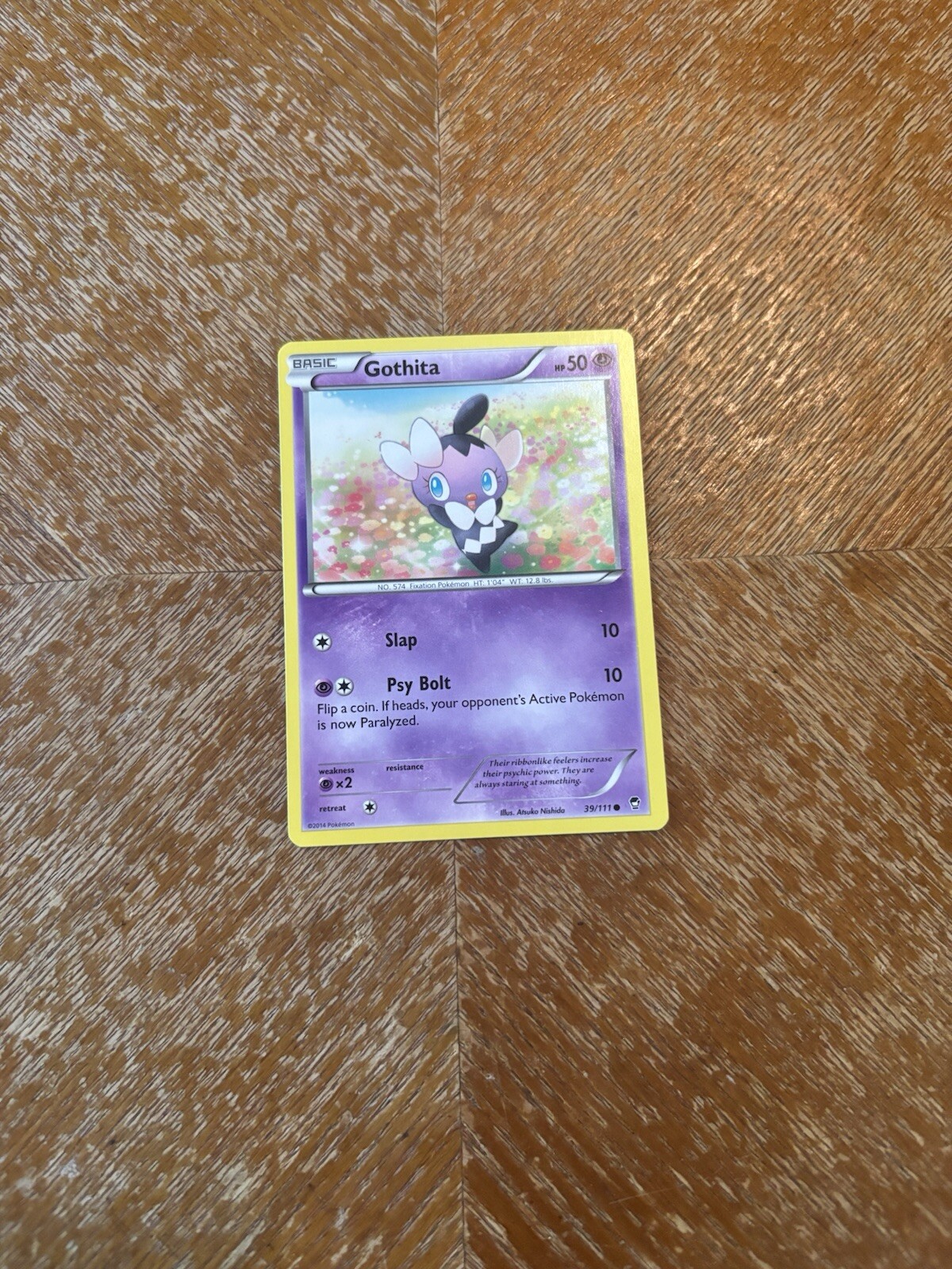Gothita 39/111 XY Furious Fists NM