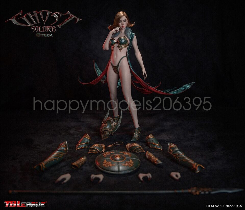 TBLeague 1:6 PL2022-195A Phicen Seamless Female Body Ghost Soldier