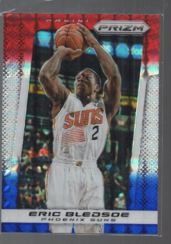 ERIC BLEDSOE   2013-14 PANINI PRIZM RED WHITE BLUE MOSAIC PRIZMS #145
