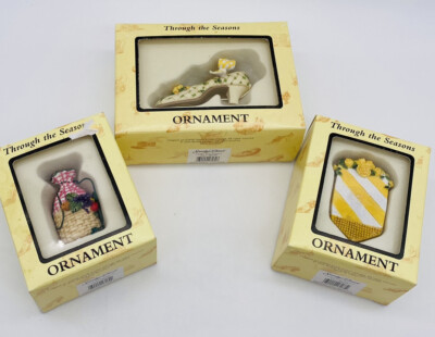 Lot Of 3 Willitts Sandy s Closet Decorative Ornaments Shoe Juliette Purse 