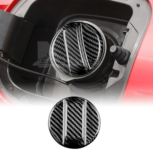 Fuel Tank Gas Cap Cover Real Carbon Fiber For Kia Sportage Stinger Telluride eBay
