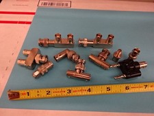 LOT BNC CONNECTOR ADAPTERS RF MICROWAVE FREQUENCY AS PICTURED AS IS B6H-19