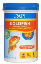 API Goldfish Flakes Fish Food 5.7 Ounce Nutrient Rich Balanced Diet for Goldfish