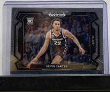 2024 Panini Prizm Draft Picks - Devin Carter #27 Silver Prizm Variations (RC)