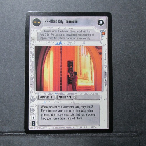 Cloud City (Light Side) Star Wars CCG Customizeable Card Game - SWCCG - Singles - Picture 36 of 90