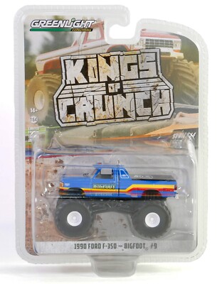 GreenLight *KINGS CRUNCH 14* = BIGFOOT #9 1990 Ford F-250 Monster