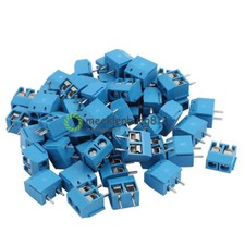 50pcs KF301-2P 5.08mm 2 pins connect terminal screw terminal connector
