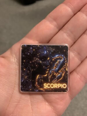 Skorpion Sternzeichen Horoskop Kühlschranktafel Magnet Geschenk