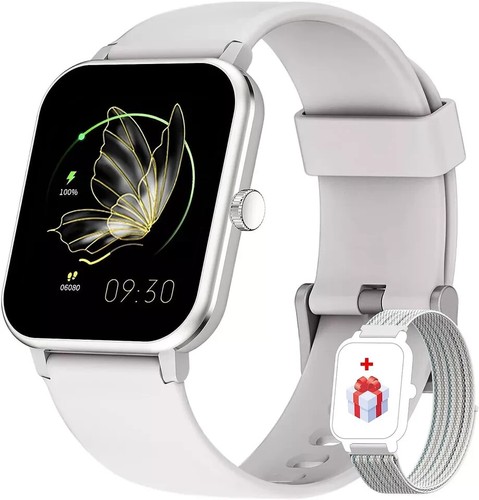 Smart Watch For Android iPhone Heart Rate Blood Pressure Monitor Fitness Tracker