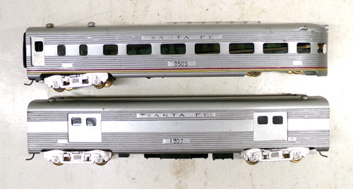 (2) Coches de pasajeros Santa Fe de latón Tenshodo calibre HO (lote 0468) | Zustand: Used