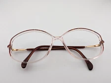 Silhouette Eyeglasses Frames Only, SPX, Frame Made in Austria, Red and Pattern