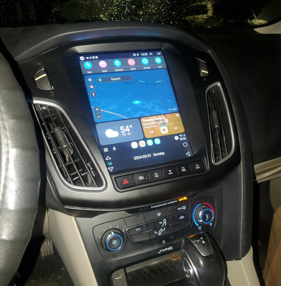 Android 13 Autoradio Für Ford Focus MK3 2012-2018 mit Apple CarPlay GPS AHD KAM - Bild 3 von 4