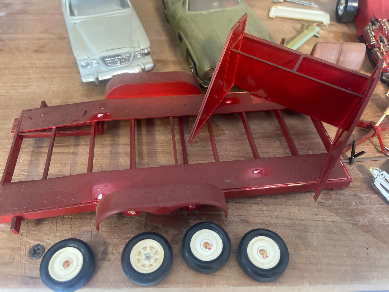 Junkyard Plastic Cars Model Parts Lot Read eBay