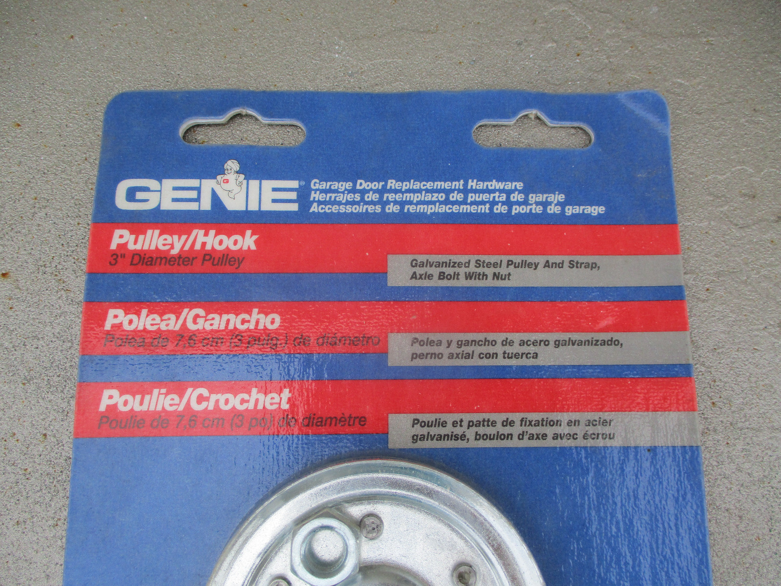 Genie 3" Garage Door Pulley/Hook GDH3P eBay