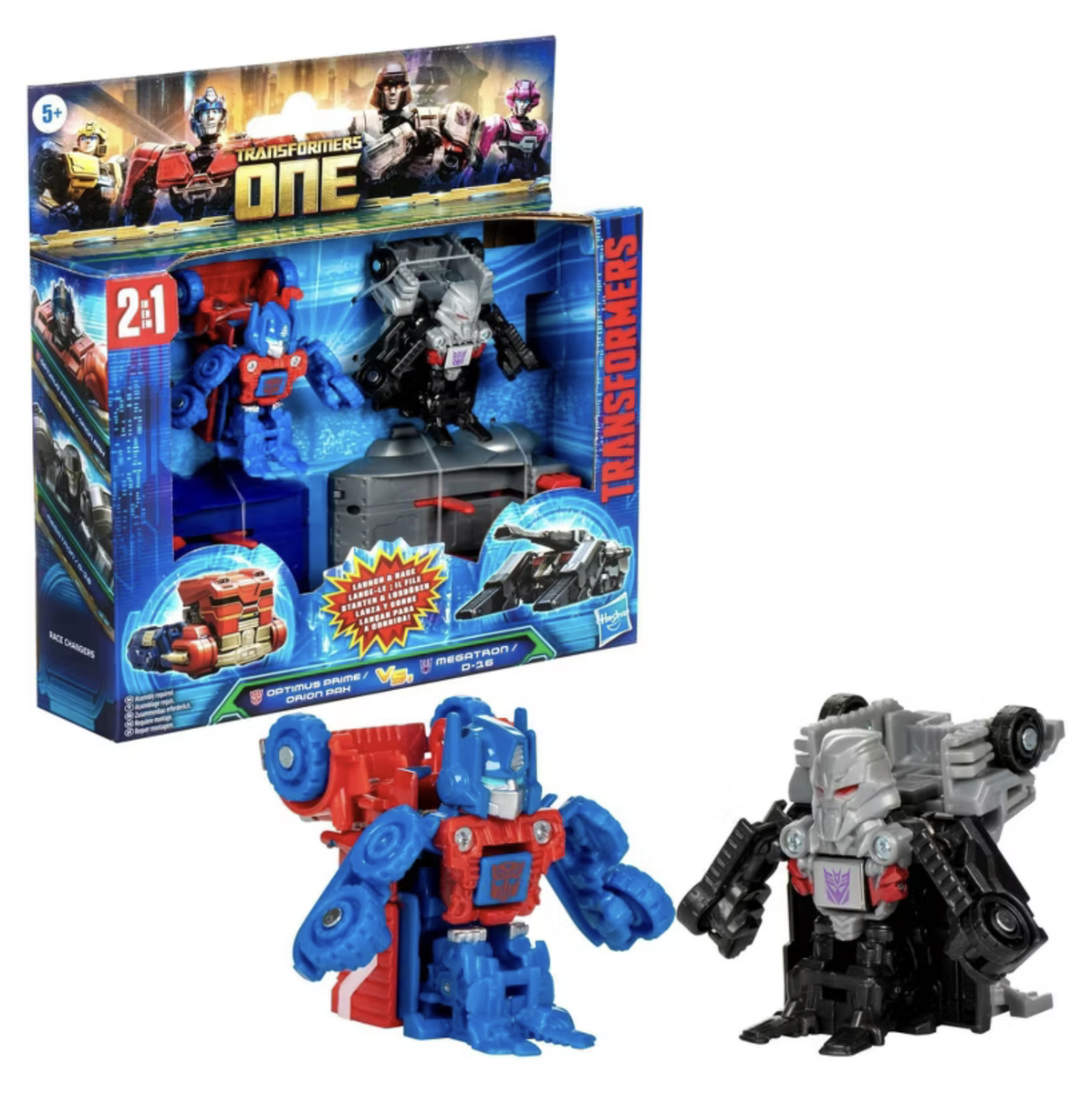 Transformers One Optimus Prime vs. Megatron Action Figure Set 2pk 