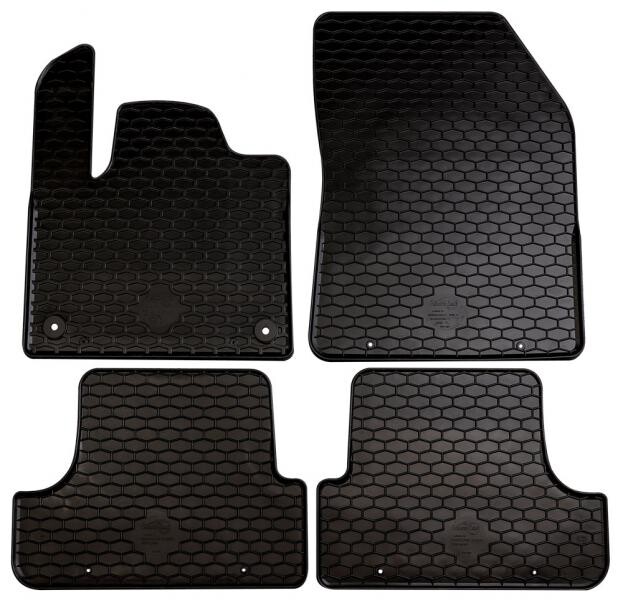Tappeti gomma CITROEN C5 Aircross ibrida 20> - OPEL Grandland ibrida 20> (A18) -