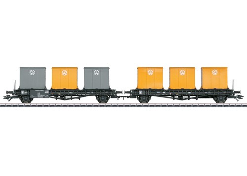 Märklin 46661 Behälter-Transportwagen Laabs der DB "NEU" mit OVP | Condition: Neu