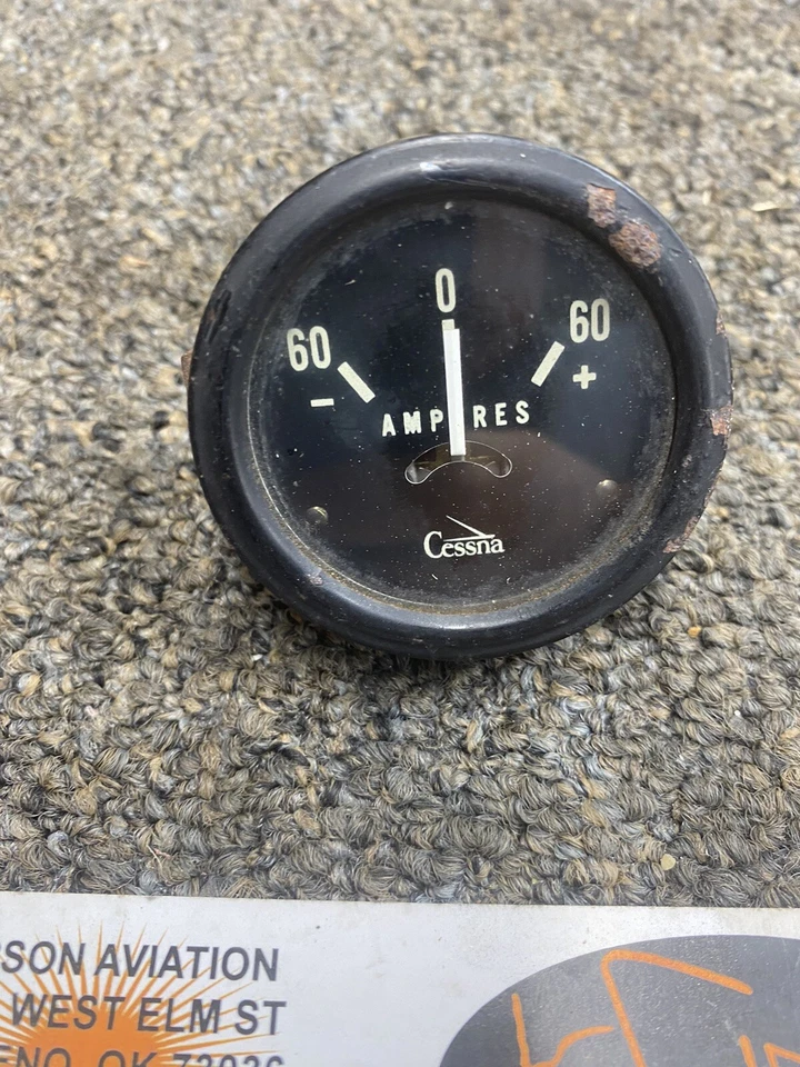 CESSNA 357BA-K7 AMPERS AMMETER INDICATOR S-1320 - Image 2 of 4