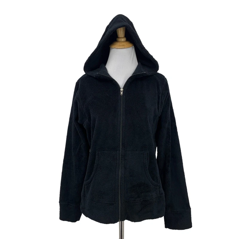 patagonia fleece lined full zip long sleeve hoodie