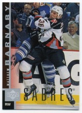 Upper Deck Hockey Card 1997-98 #16 Matthew Barnaby