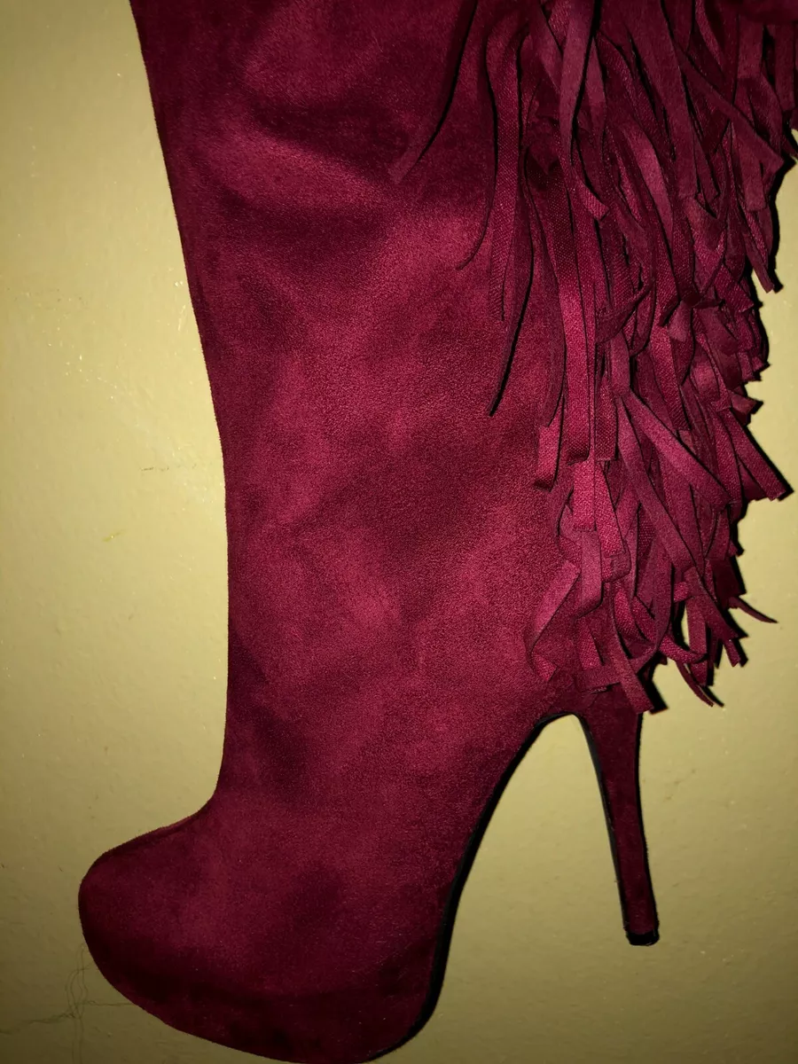 Charlotte russe hotsell red boots