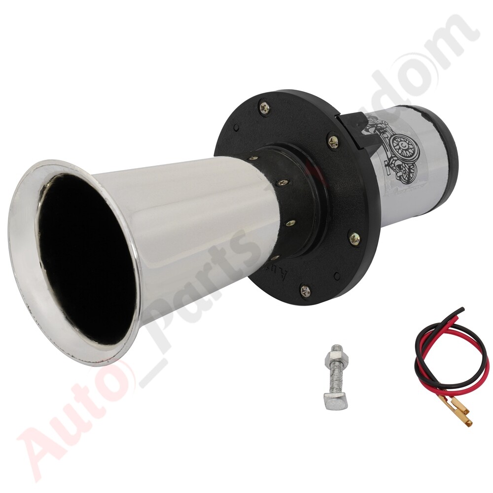 115DB 12V Ahoogah Horn awooga Oooga Chrome Klaxon Horn For Truck
