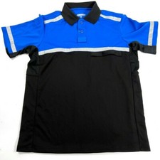 NWT MENS MEDIUM BELLWETHER 101 CYCLING BIKE PATROL POLO SHIRT ROYAL BLUE / NAVY