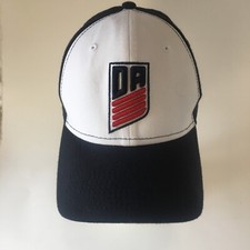 39 Thirty New Era Small Med Baseball Hat Cap White Navy Red DA Logo