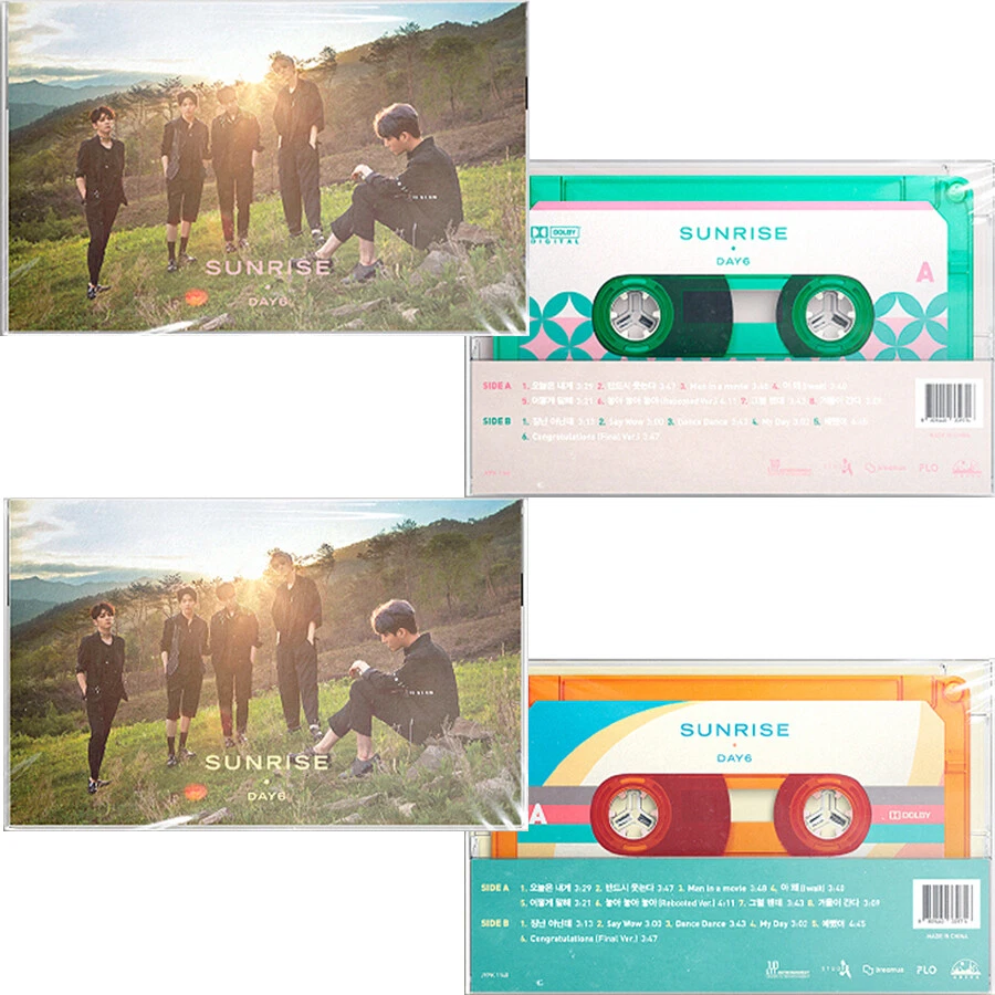 DAY6 [SUNRISE] 1st Album CASSETTE TAPE LIMITED EDITION Ver. /Tape+