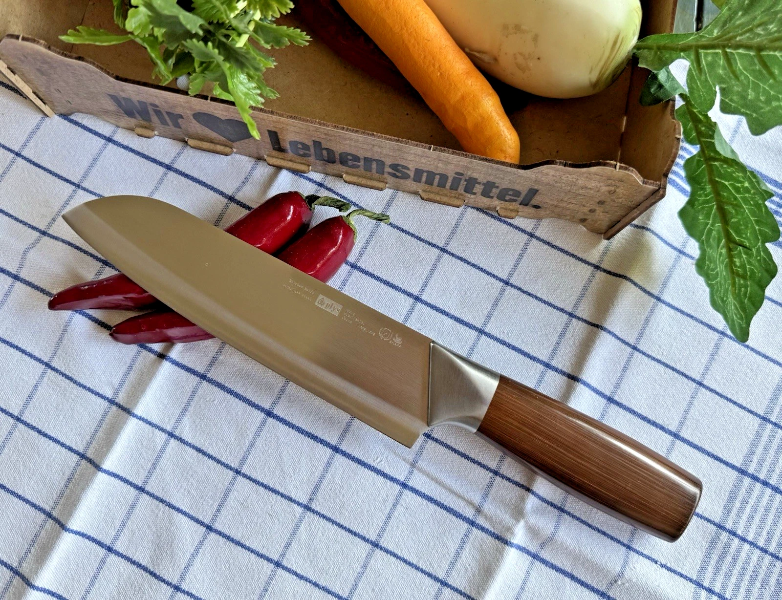 Chinese Santoku Chef's Knife Chef's Knife Sharp Steady 29cm Professional Knife
Opens in a new window