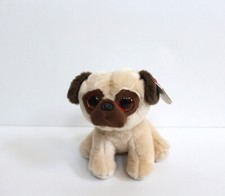 Ty The Beanie Boo's Collection Rufus The Pug 6" Plush Stuffed Animal NEW