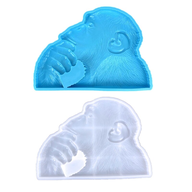 Artistic Monkey Silicone Mold for Resin Crafts and DIY Workshops