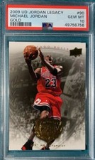 2009 Upper Deck Jordan Legacy Basketball #90 Michael Jordan Gold PSA 10  