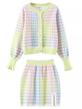 Bloggers favs shop liropolla-0 boho Knit Cardigan Sweater skirt set