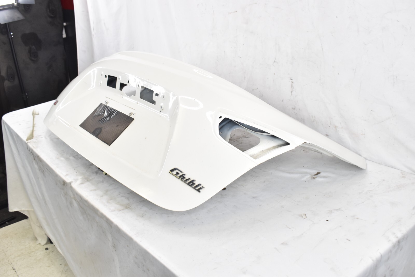 🚀 2014-2017 MASERATI GHIBLI Q4 TRUNK LID OEM - BIANCO